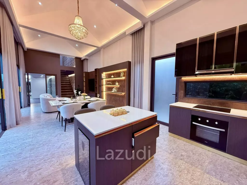 Modern Minimalist Pool Villa at Mabprachan Lake