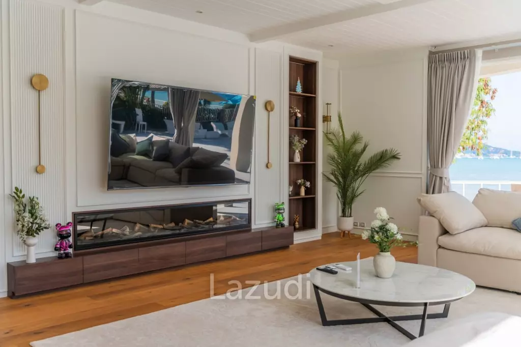 Peaceful Private Beachfront 4-Bedroom Pool Villa for Rent in Rawai