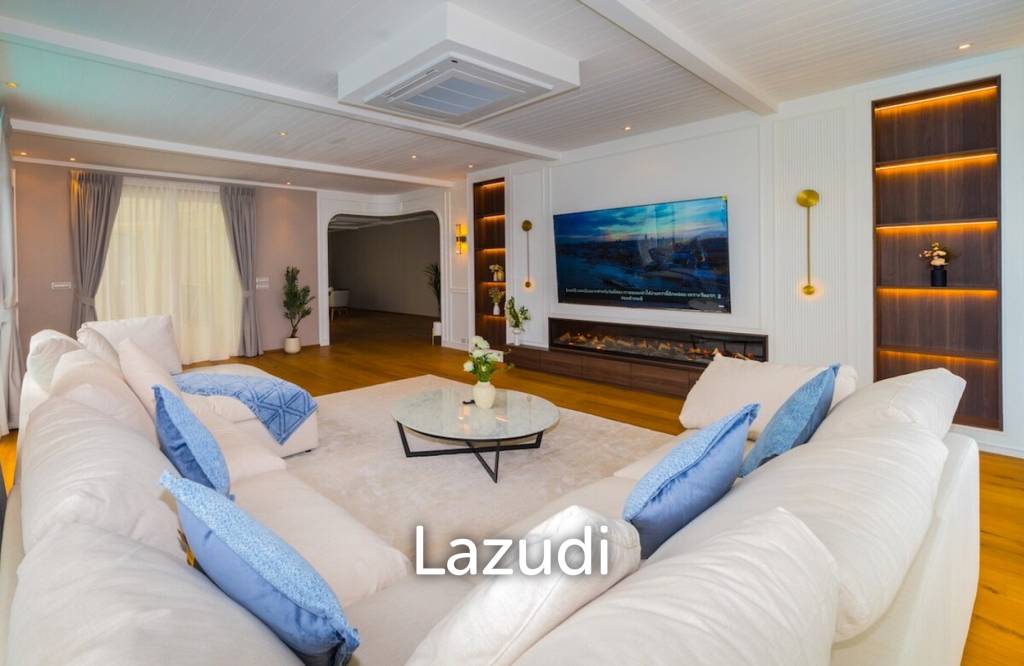 Peaceful Private Beachfront 4-Bedroom Pool Villa for Rent in Rawai