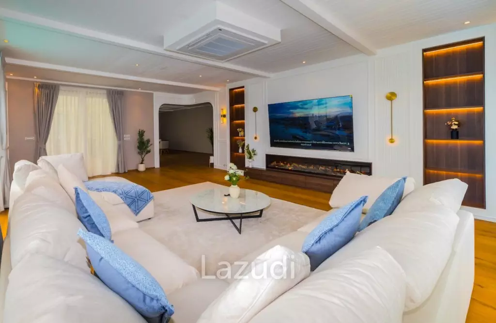 Peaceful Private Beachfront 4-Bedroom Pool Villa for Rent in Rawai