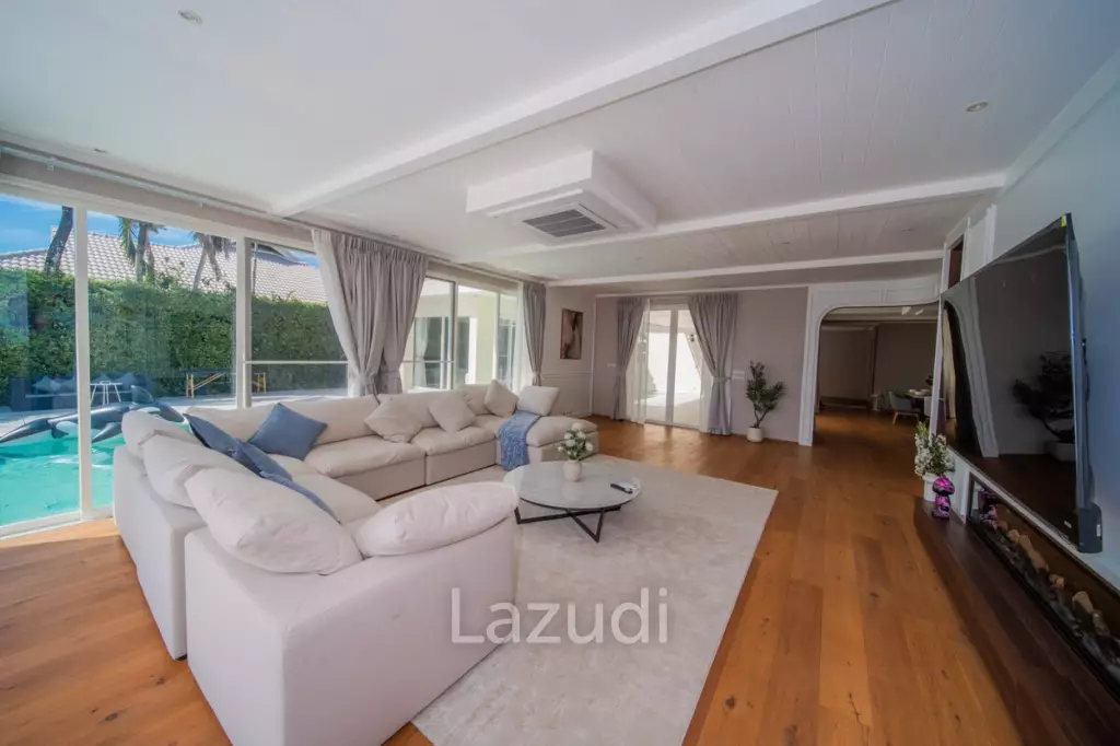 Peaceful Private Beachfront 4-Bedroom Pool Villa for Rent in Rawai