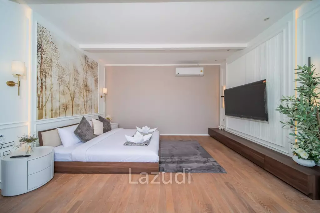 Peaceful Private Beachfront 4-Bedroom Pool Villa for Rent in Rawai