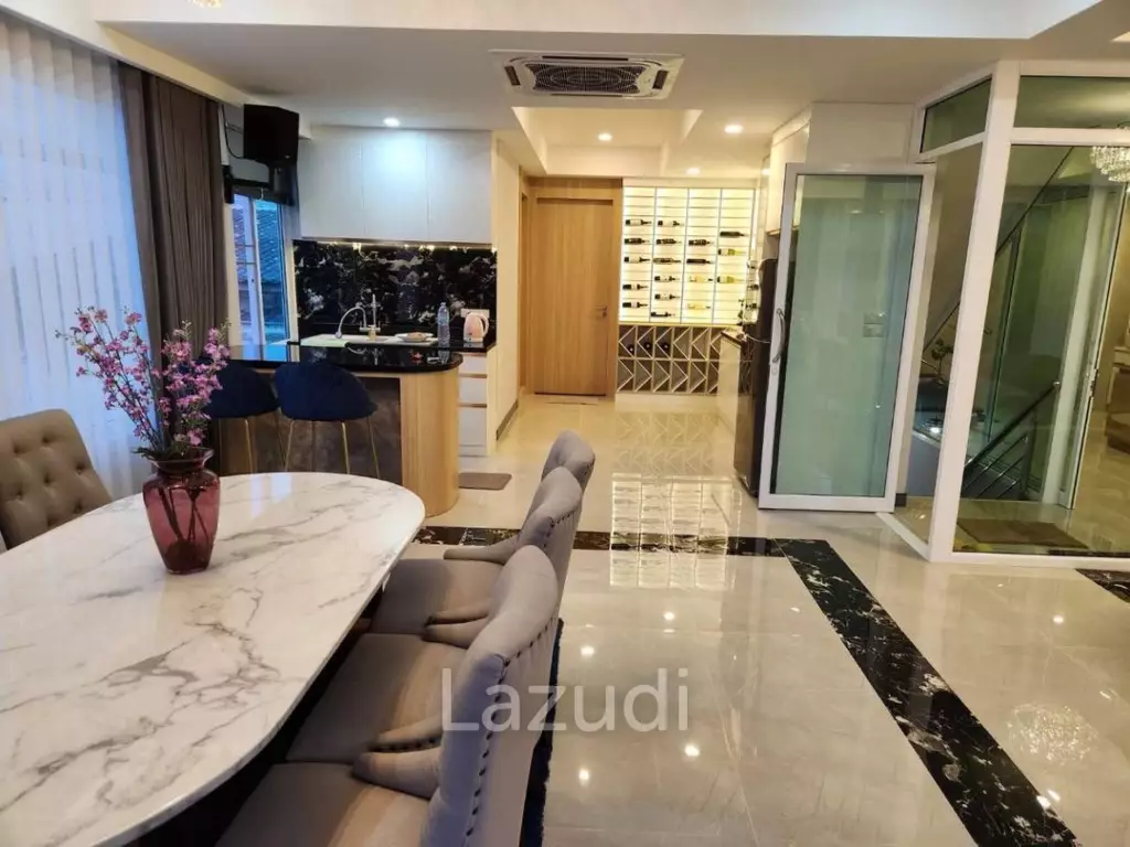5 Beds  8 Baths 468 SQ.M. Luxury 3-Story Pool Villa
