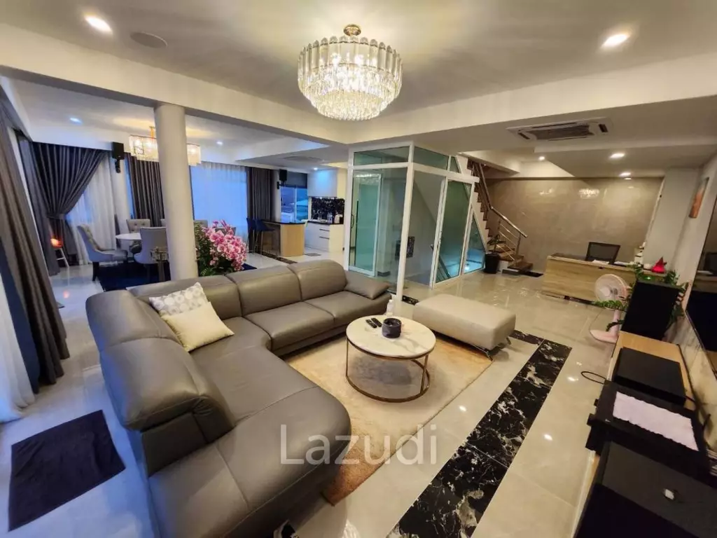 5 Beds  8 Baths 468 SQ.M. Luxury 3-Story Pool Villa