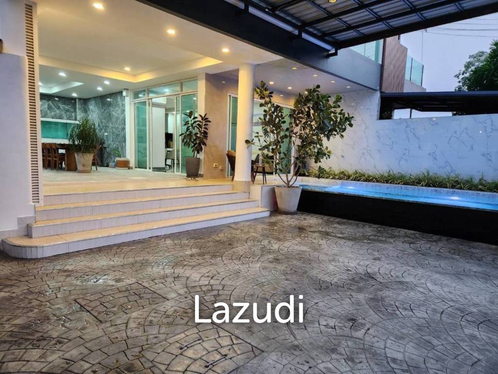 5 Beds  8 Baths 468 SQ.M. Luxury 3-Story Pool Villa