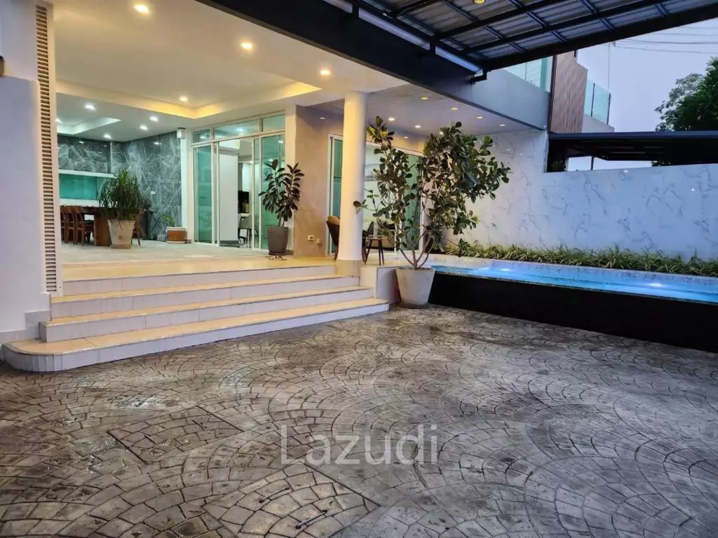 5 Beds  8 Baths 468 SQ.M. Luxury 3-Story Pool Villa