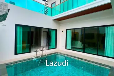Modern 2-Storey 4-Bedroom Pool Villa for Sale in Kamala
