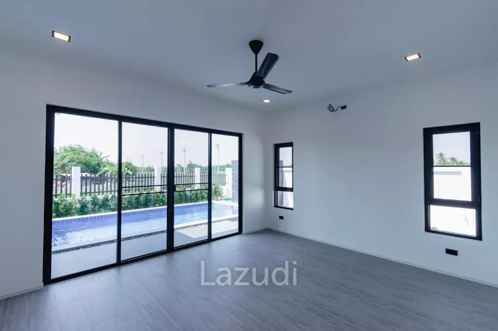 90 sqm eco villa with pool in Wang Phong Pran Buri