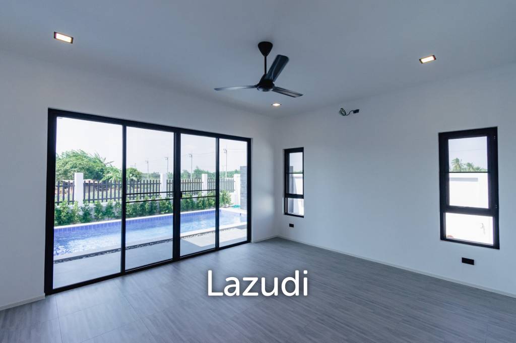 90 sqm eco villa with pool in Wang Phong Pran Buri