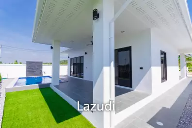 90 sqm eco villa with pool in Wang Phong Pran Buri