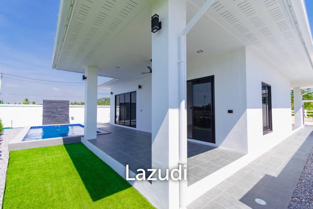 90 sqm eco villa with pool in Wang Phong Pran Buri