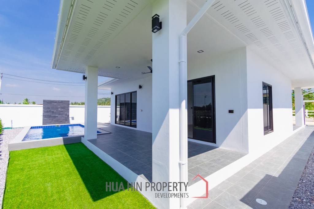 90 sqm eco villa with pool in Wang Phong Pran Buri