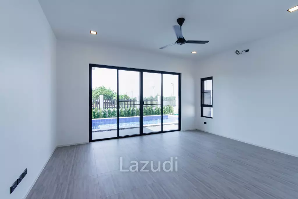90 sqm eco villa with pool in Wang Phong Pran Buri