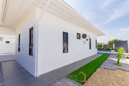 90 sqm eco villa with pool in Wang Phong Pran Buri