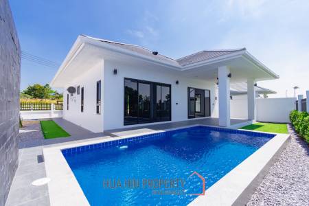 90 sqm eco villa with pool in Wang Phong Pran Buri