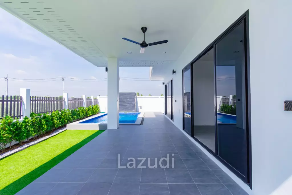90 sqm eco villa with pool in Wang Phong Pran Buri