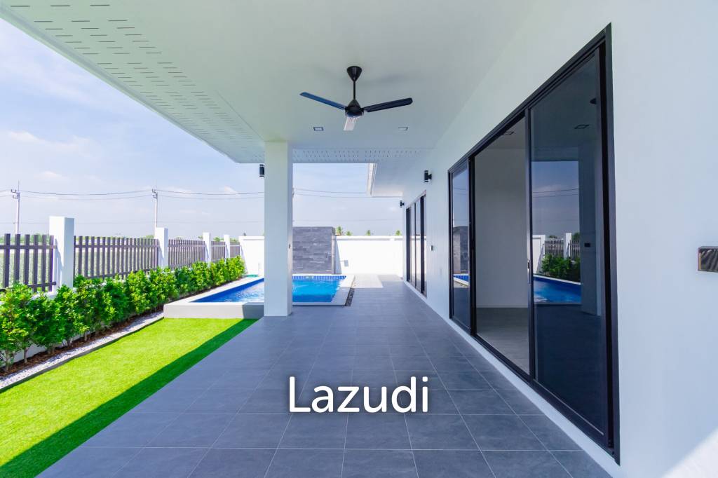 90 sqm eco villa with pool in Wang Phong Pran Buri