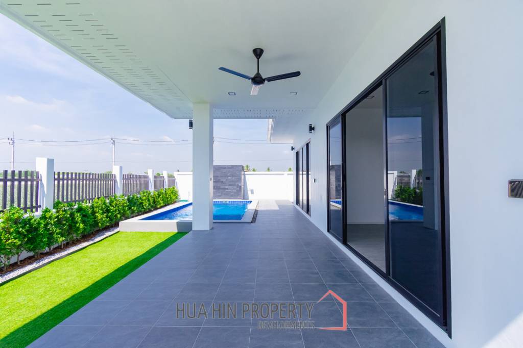 90 sqm eco villa with pool in Wang Phong Pran Buri