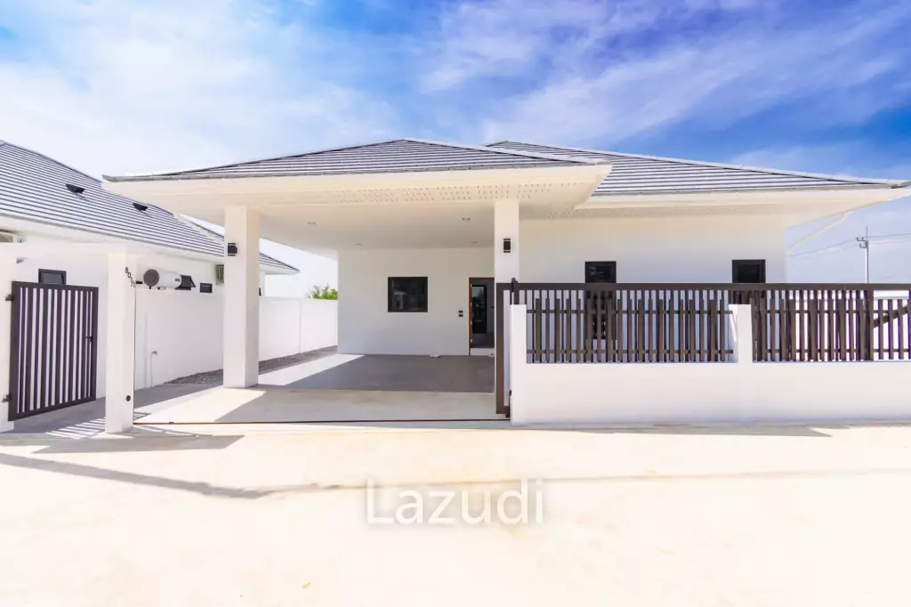 90 sqm eco villa with pool in Wang Phong Pran Buri