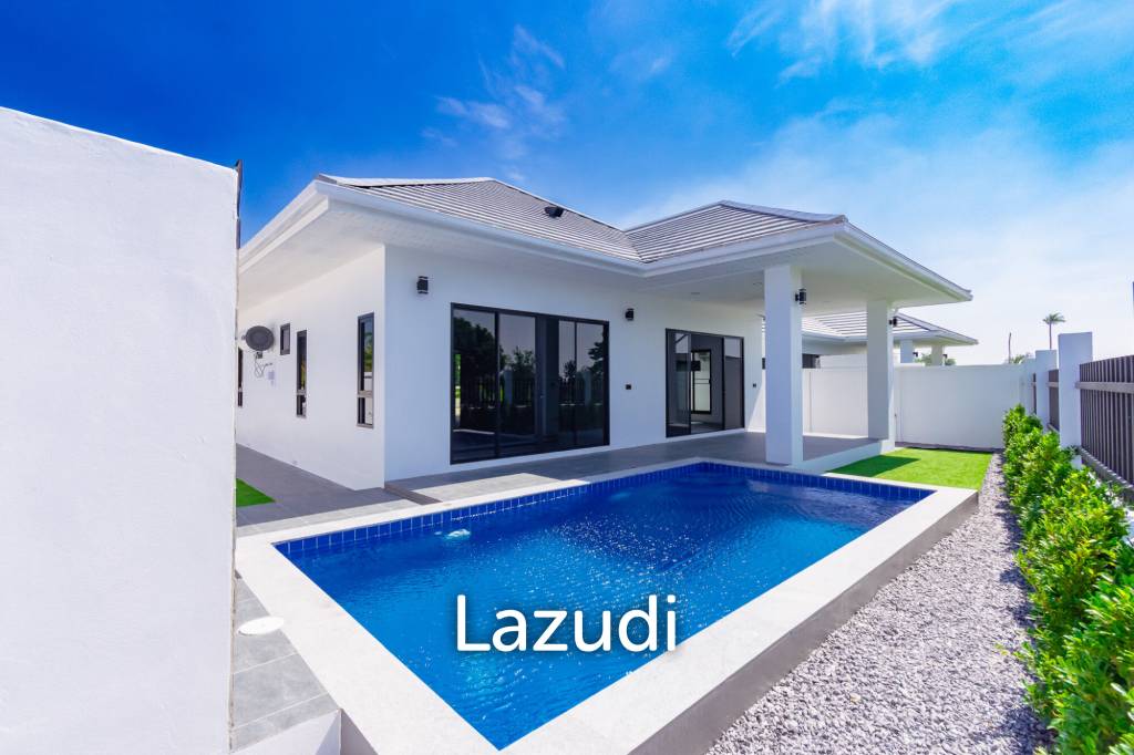 90 sqm eco villa with pool in Wang Phong Pran Buri