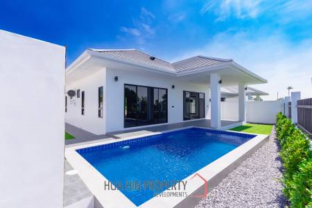 90 sqm eco villa with pool in Wang Phong Pran Buri