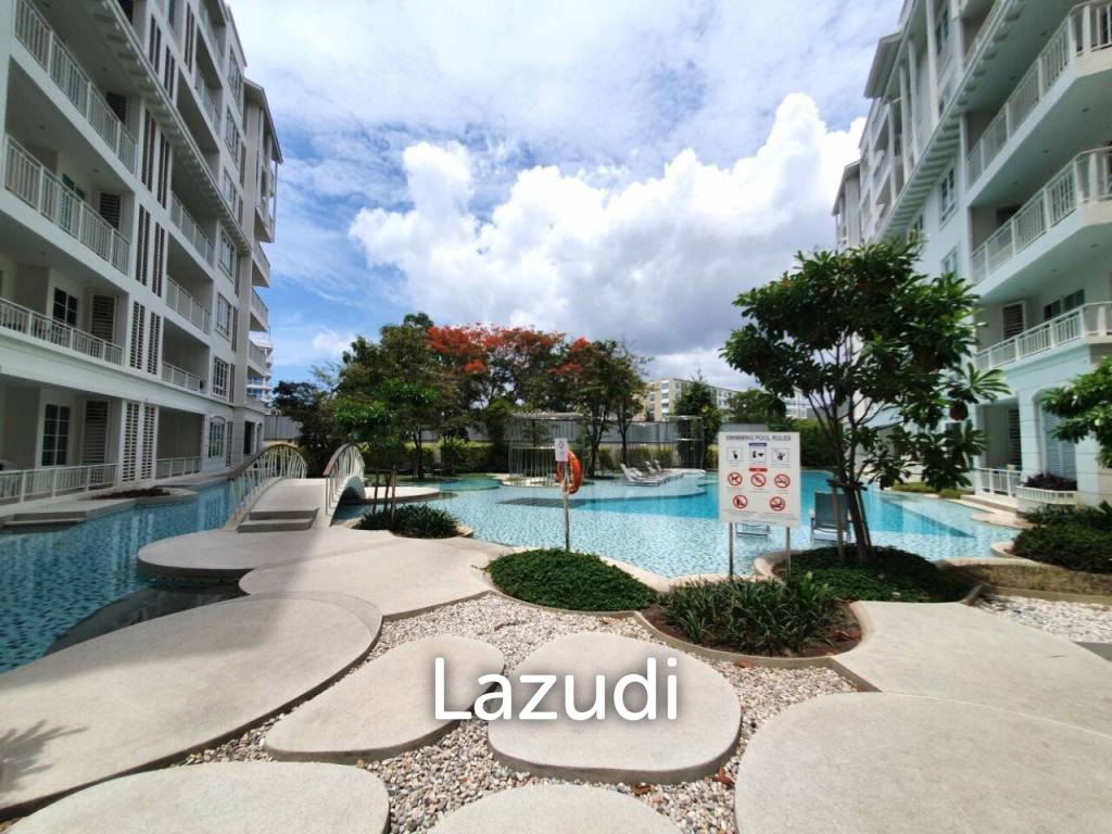 Summer Hua Hin : 1-Bed Condo  41.71 sqm Corner Room on 5th Floor