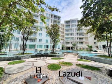 คอนโด 1 ห้องนอนที่ ซัมเมอร์หัวหิน - 41.71 ตร.ม. ชั้น 5 ห้องมุม พร้อมอยู่