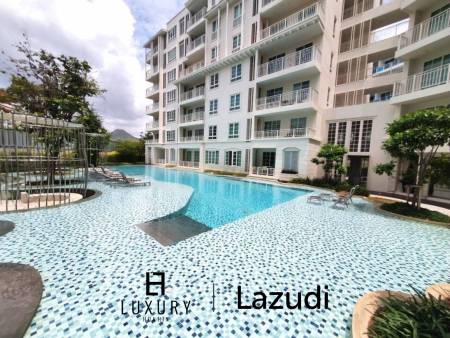 im 5. Stock / voll möbliert / großer Gemeinschaftspool