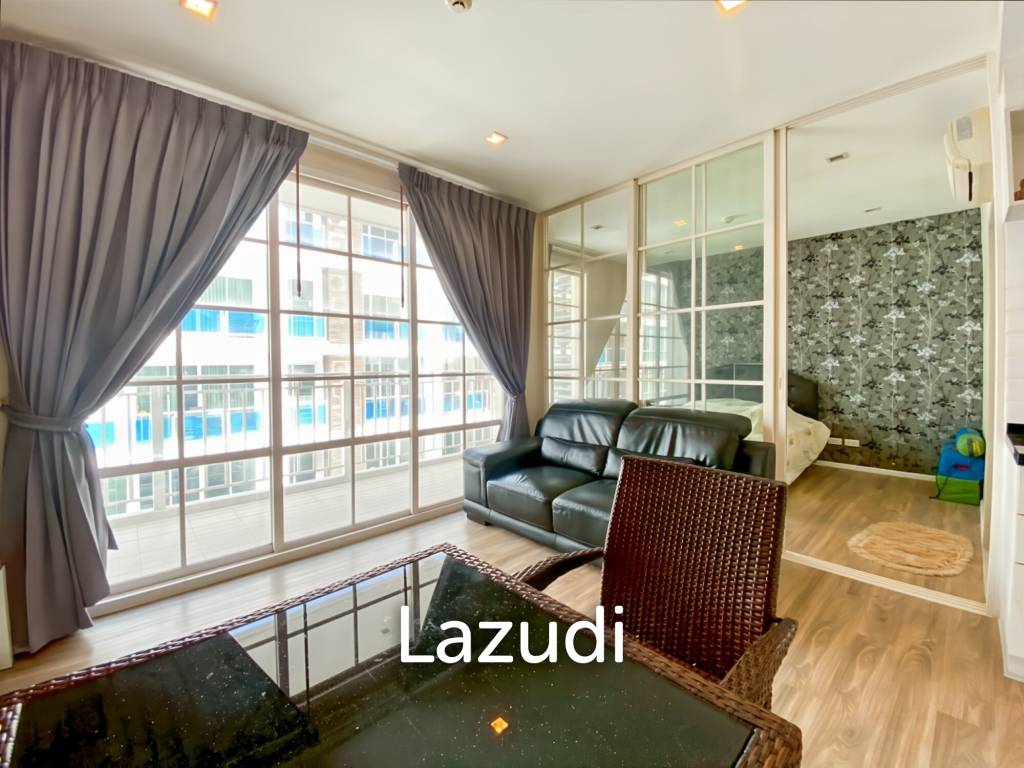 Summer Hua Hin : 1-Bed Condo  41.71 sqm Corner Room on 5th Floor