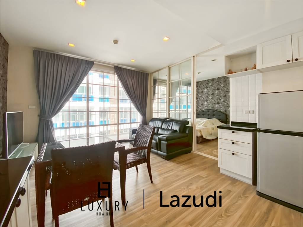 im 5. Stock / voll möbliert / großer Gemeinschaftspool