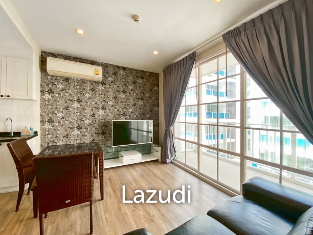 Summer Hua Hin : 1-Bed Condo  41.71 sqm Corner Room on 5th Floor