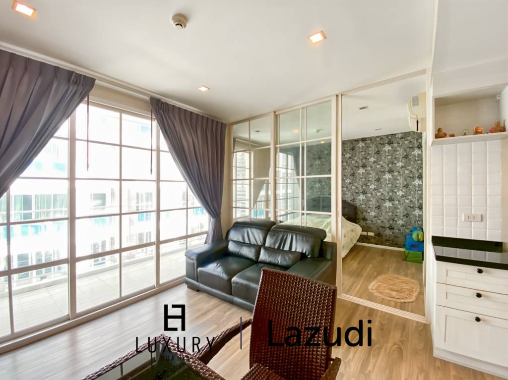 im 5. Stock / voll möbliert / großer Gemeinschaftspool