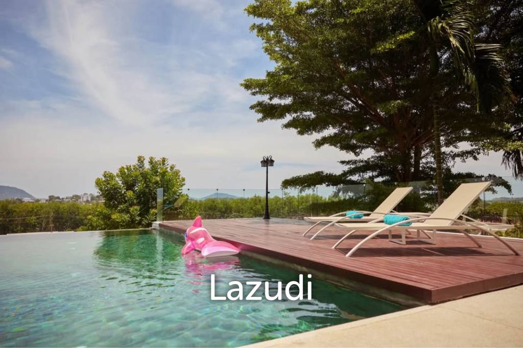 Brand-New 5-Bedroom Pool Villa for Rent with Panoramic Rawai Views