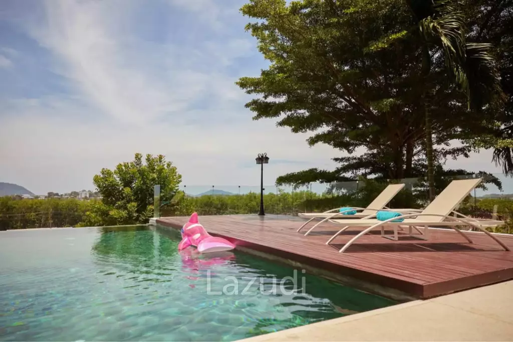 Brand-New 5-Bedroom Pool Villa for Rent with Panoramic Rawai Views