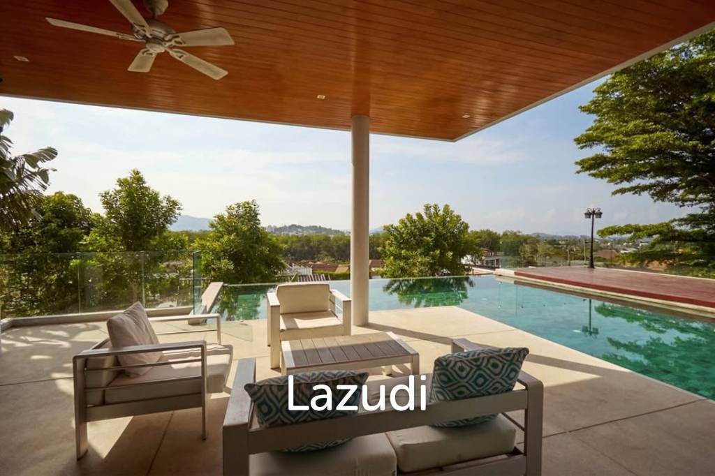 Brand-New 5-Bedroom Pool Villa for Rent with Panoramic Rawai Views