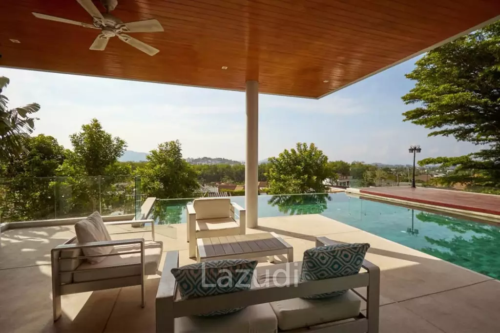 Brand-New 5-Bedroom Pool Villa for Rent with Panoramic Rawai Views