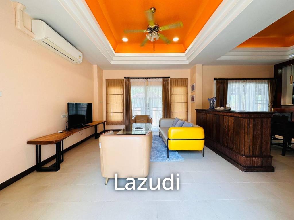 Spacious Single-Storey 3-Bedroom Pool Villa with Private Garden for Sale in Rawai