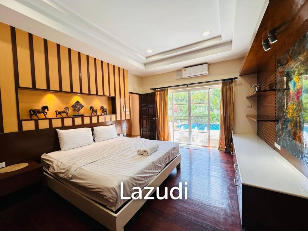 Spacious Single-Storey 3-Bedroom Pool Villa with Private Garden for Sale in Rawai