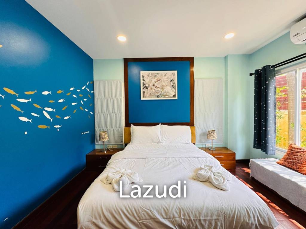 Spacious Single-Storey 3-Bedroom Pool Villa with Private Garden for Sale in Rawai
