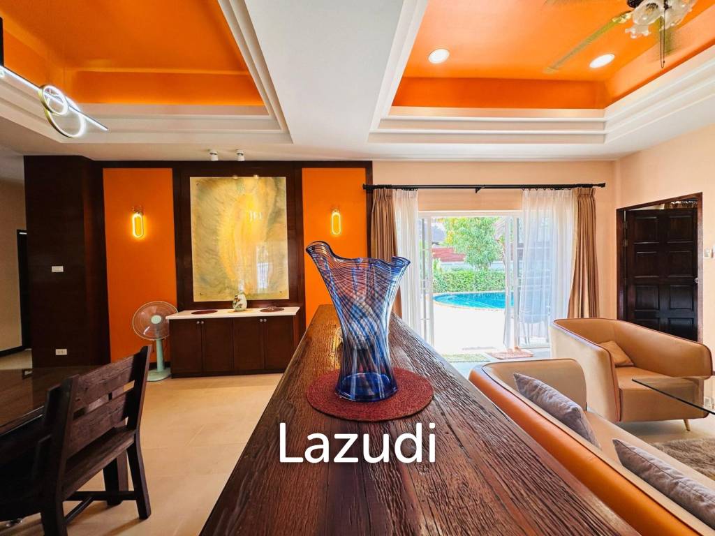 Spacious Single-Storey 3-Bedroom Pool Villa with Private Garden for Sale in Rawai