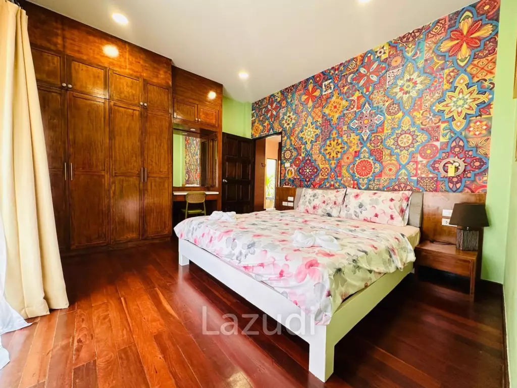 Spacious Single-Storey 3-Bedroom Pool Villa with Private Garden for Sale in Rawai
