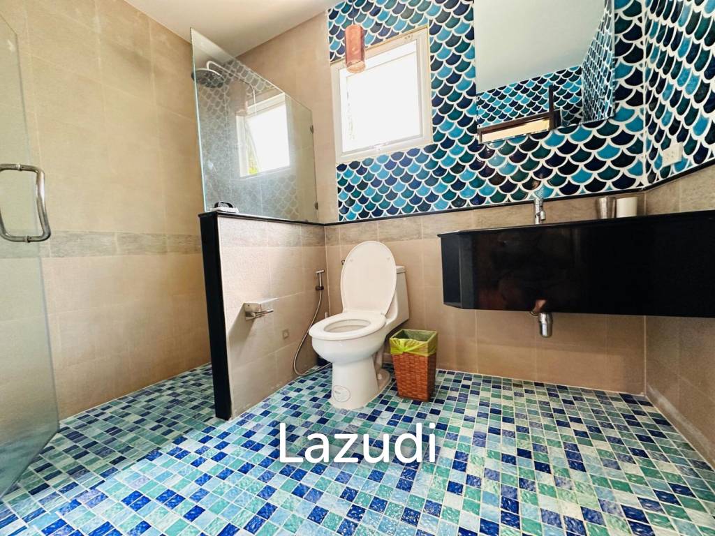 Spacious Single-Storey 3-Bedroom Pool Villa with Private Garden for Sale in Rawai
