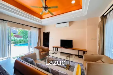 Spacious Single-Storey 3-Bedroom Pool Villa with Private Garden for Sale in Rawai