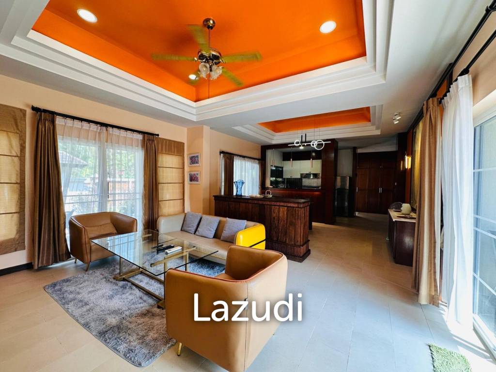 Spacious Single-Storey 3-Bedroom Pool Villa with Private Garden for Sale in Rawai