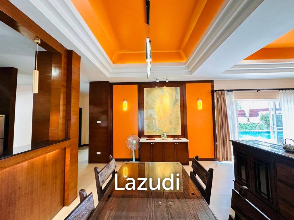 Spacious Single-Storey 3-Bedroom Pool Villa with Private Garden for Sale in Rawai