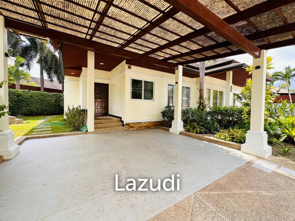 Spacious Single-Storey 3-Bedroom Pool Villa with Private Garden for Sale in Rawai