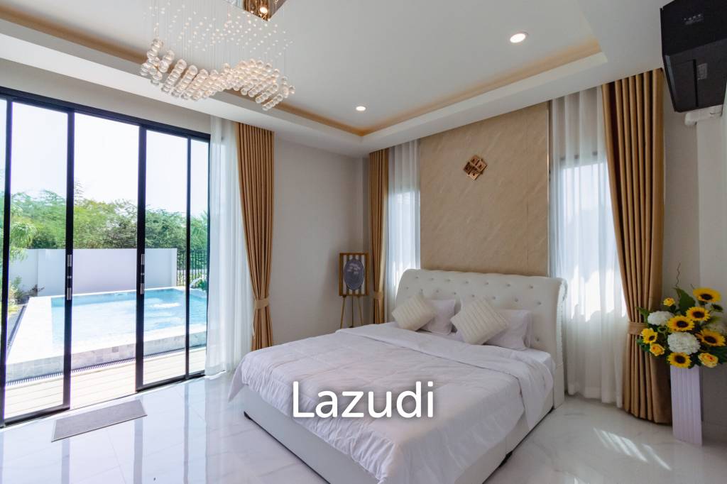 Modern 200 sqm pool villa in Hin Lek Fai Hua Hin