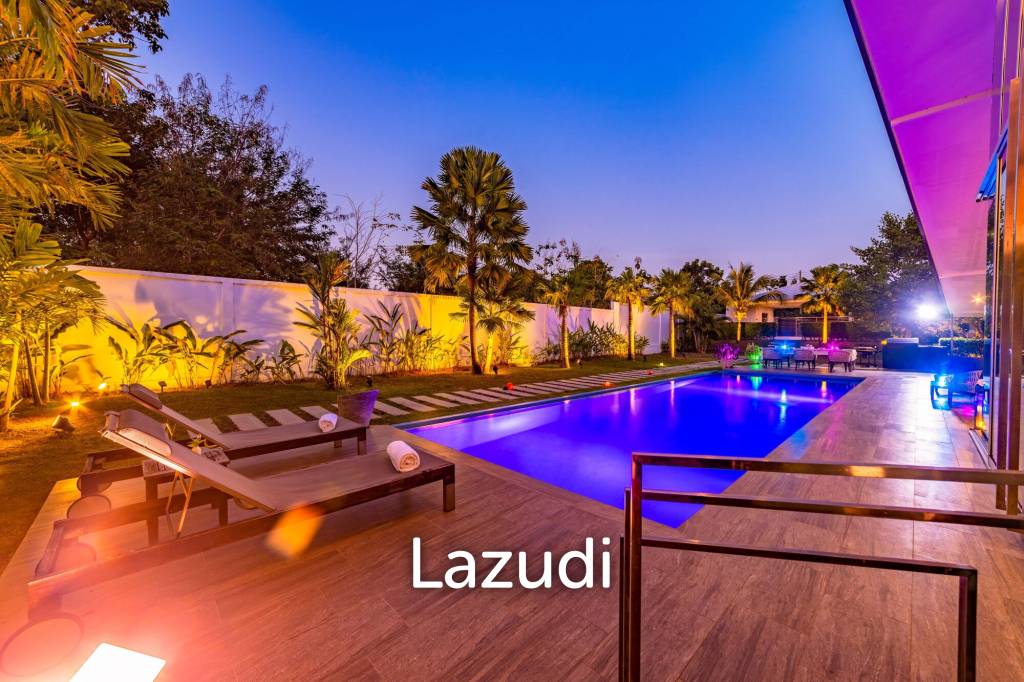 Exclusive Modern 7 Bedroom Pool Villa In Hin Lek Fai, Hua Hin