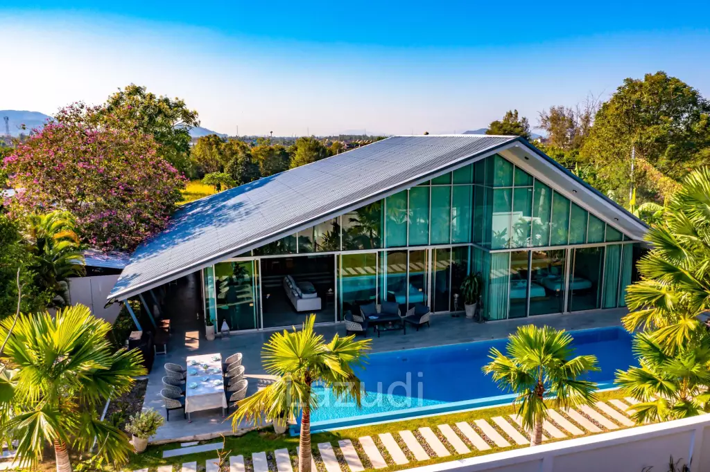 Exclusive Modern 7 Bedroom Pool Villa In Hin Lek Fai, Hua Hin