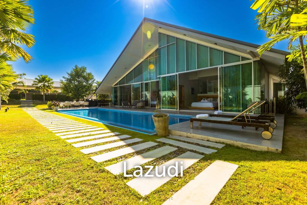 Exclusive Modern 7 Bedroom Pool Villa In Hin Lek Fai, Hua Hin